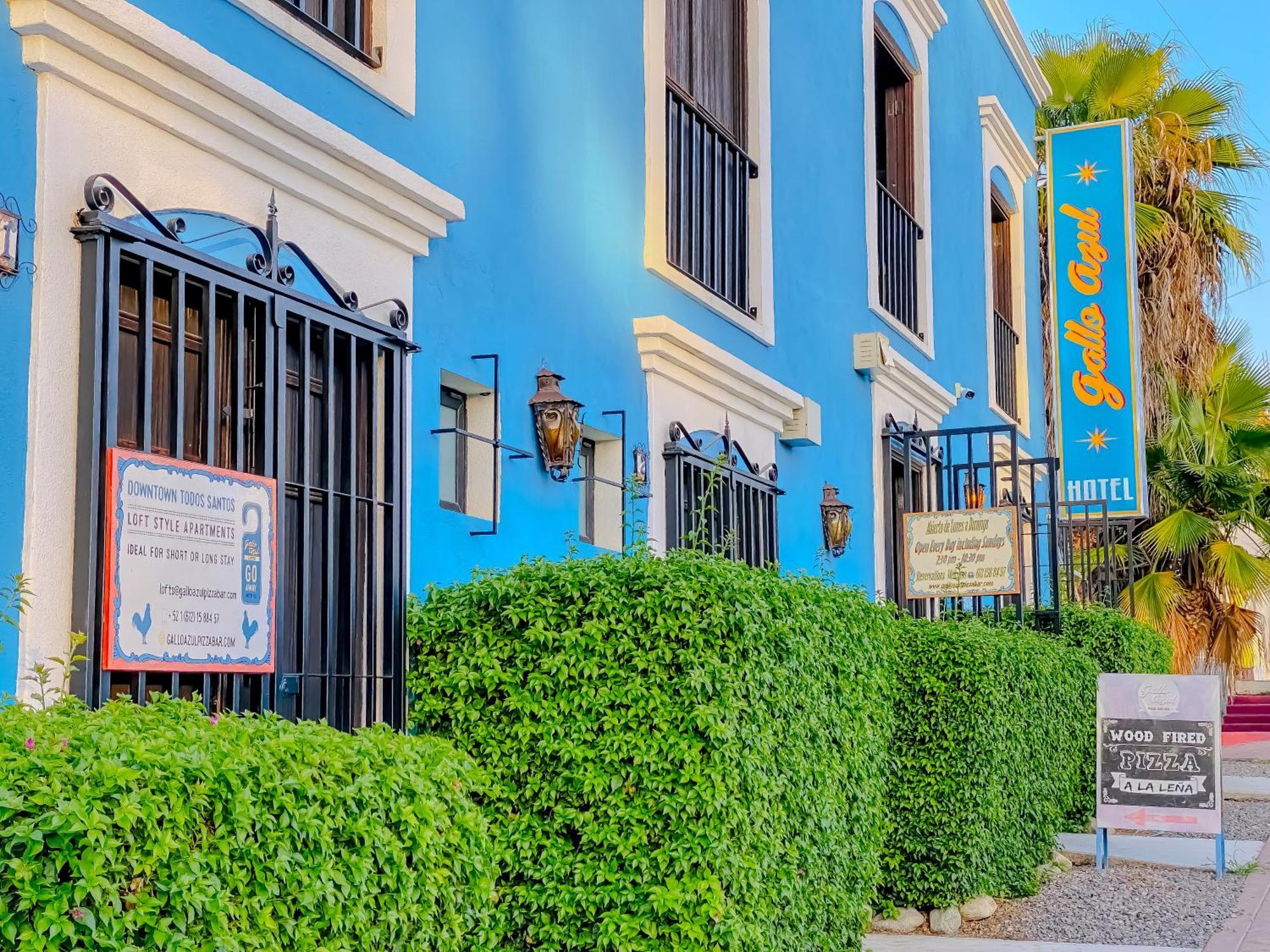 Gallo Azul Hotel, En El Corazon De Todos Santos Exteriér fotografie