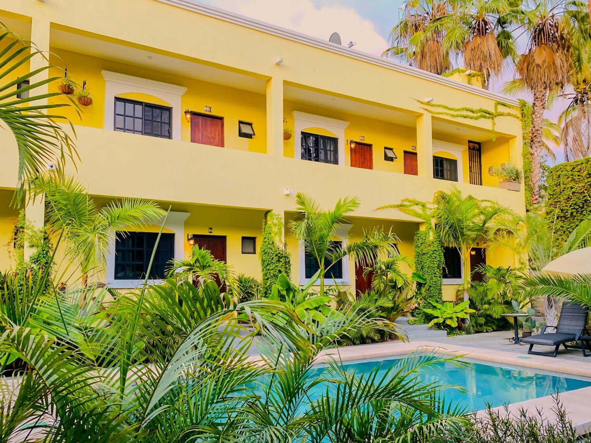 Gallo Azul Hotel, En El Corazon De Todos Santos Exteriér fotografie