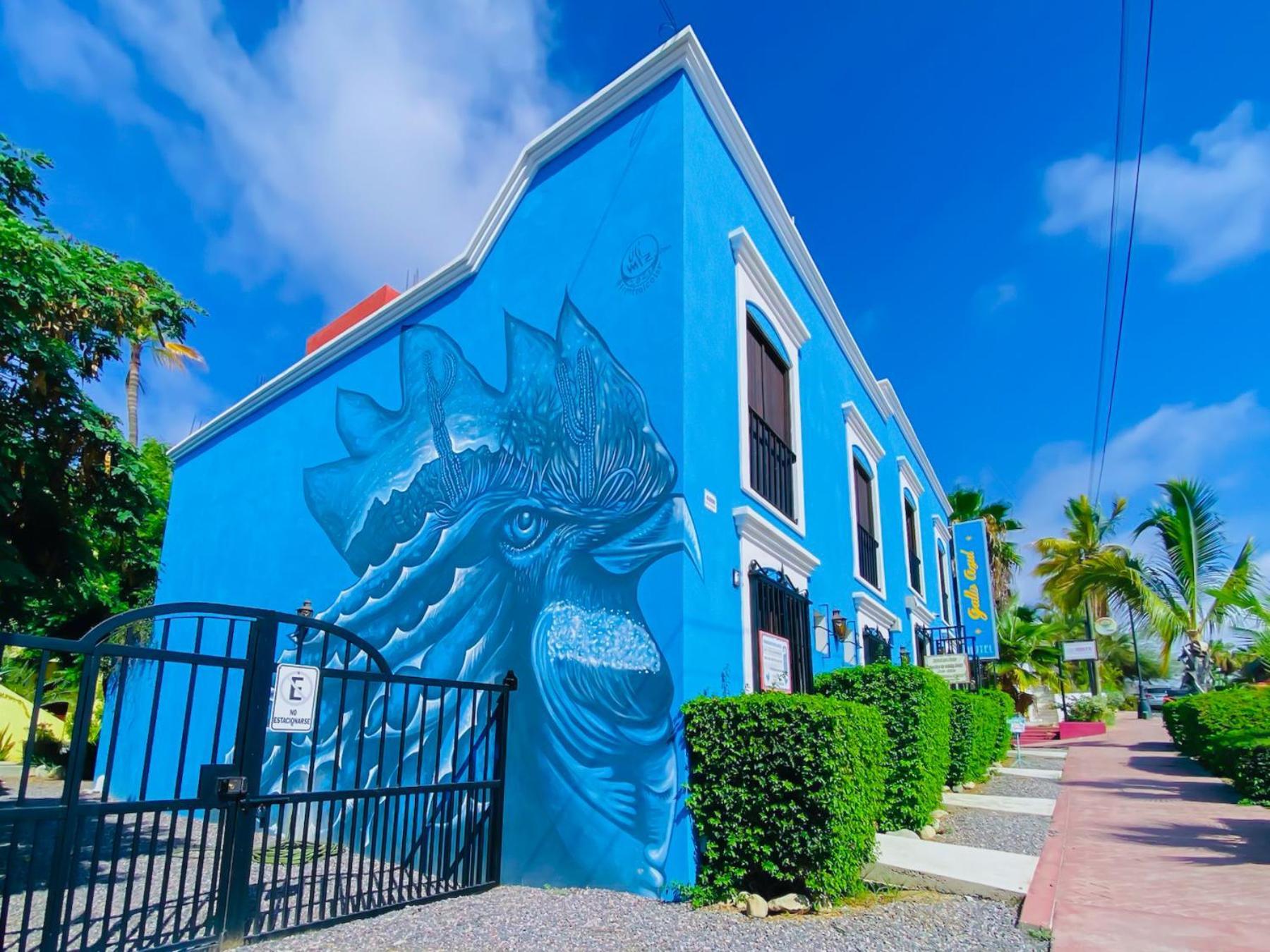 Gallo Azul Hotel, En El Corazon De Todos Santos Exteriér fotografie