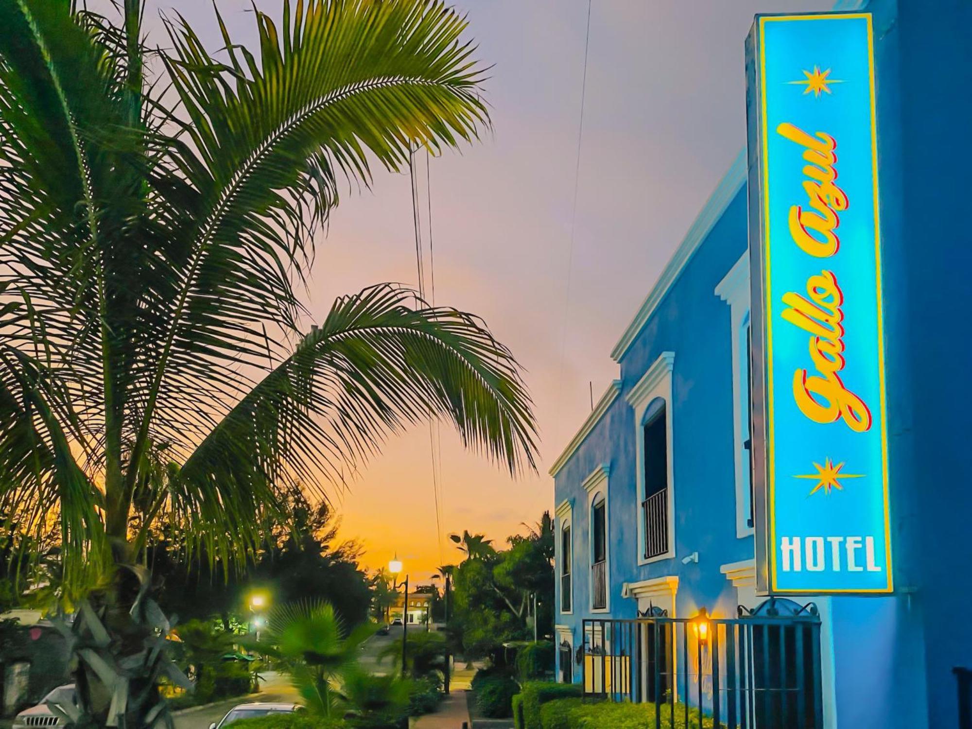 Gallo Azul Hotel, En El Corazon De Todos Santos Exteriér fotografie